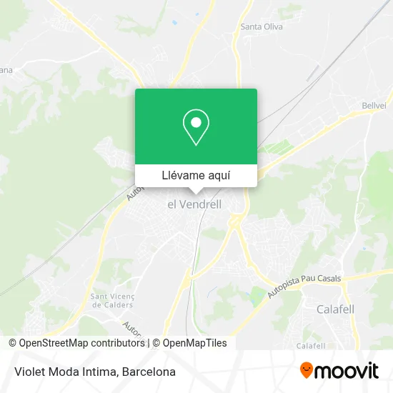 Mapa Violet Moda Intima