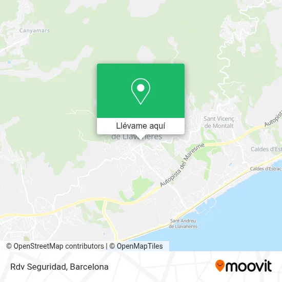 Mapa Rdv Seguridad