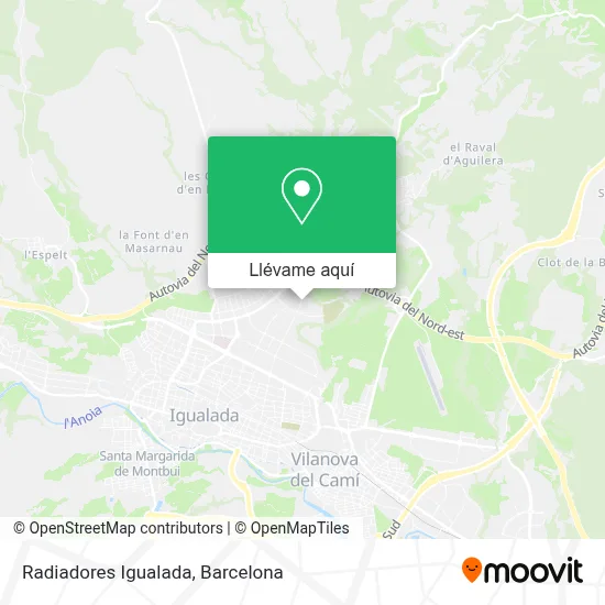 Mapa Radiadores Igualada