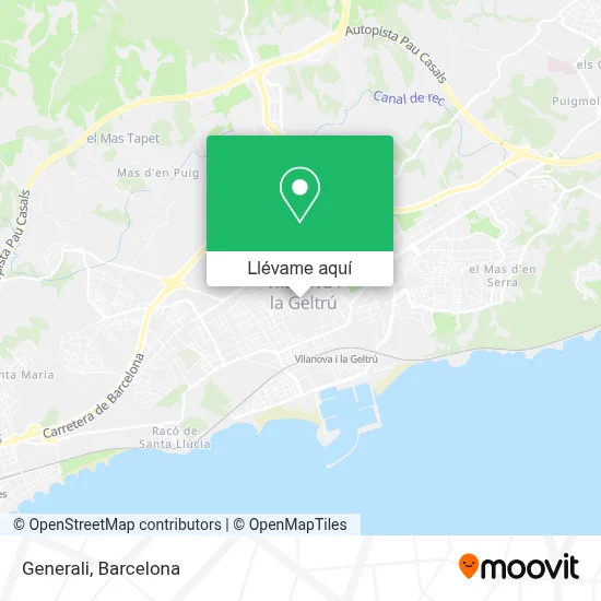 Mapa Generali