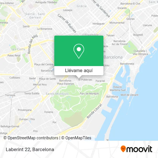 Mapa Laberint 22