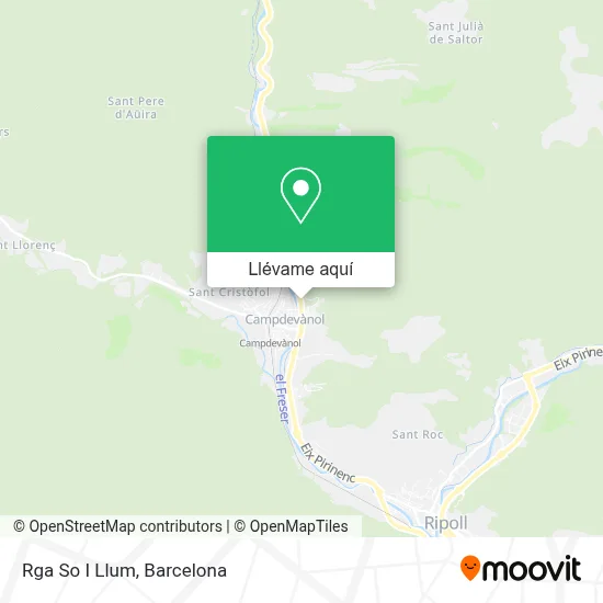 Mapa Rga So I Llum