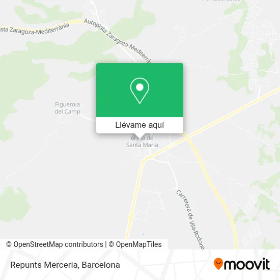 Mapa Repunts Merceria