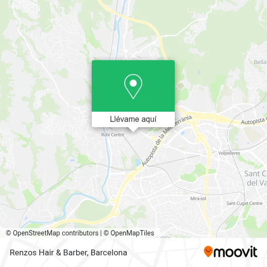 Mapa Renzos Hair & Barber