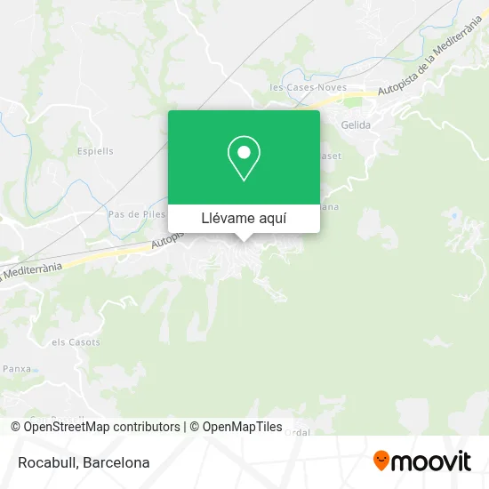 Mapa Rocabull