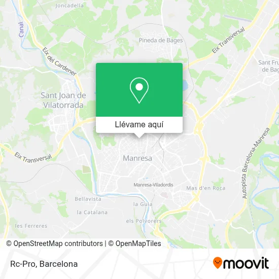 Mapa Rc-Pro