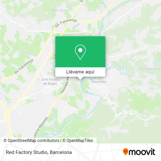 Mapa Red Factory Studio