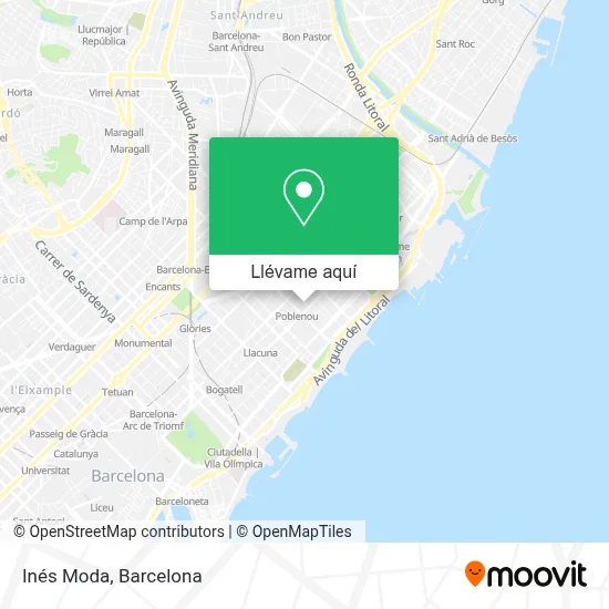 Mapa Inés Moda