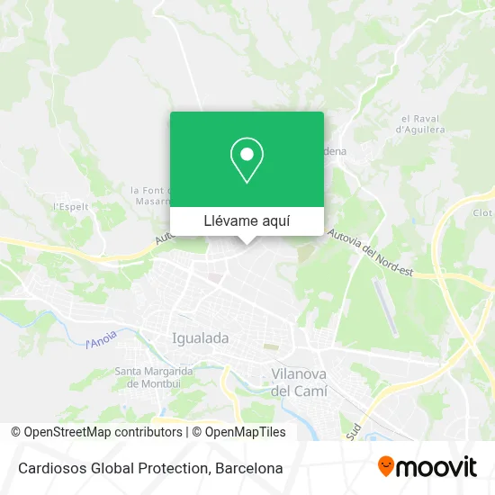 Mapa Cardiosos Global Protection