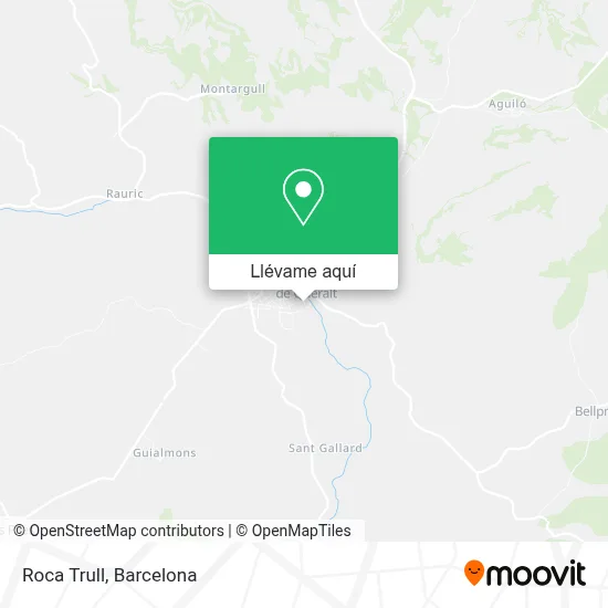 Mapa Roca Trull