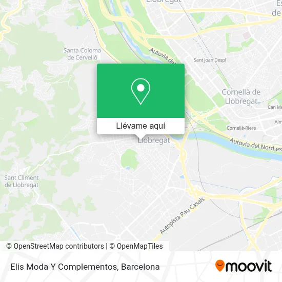 Mapa Elis Moda Y Complementos