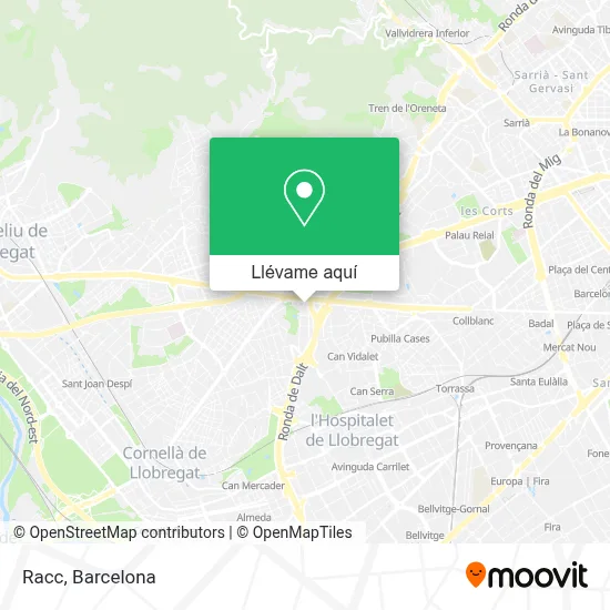 Mapa Racc