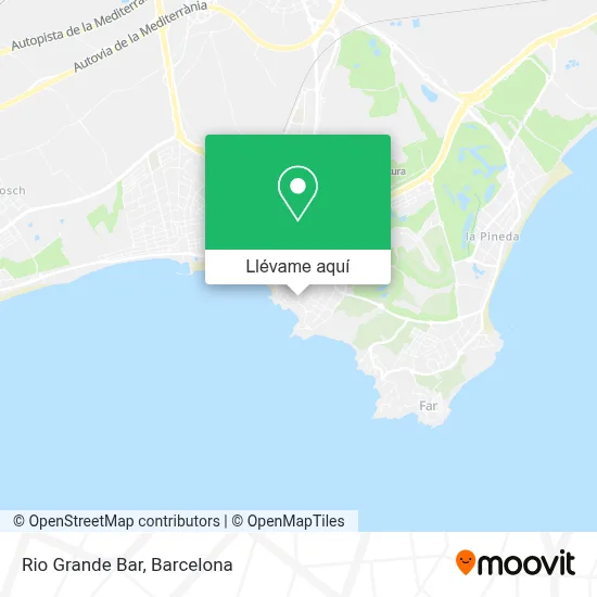 Mapa Rio Grande Bar