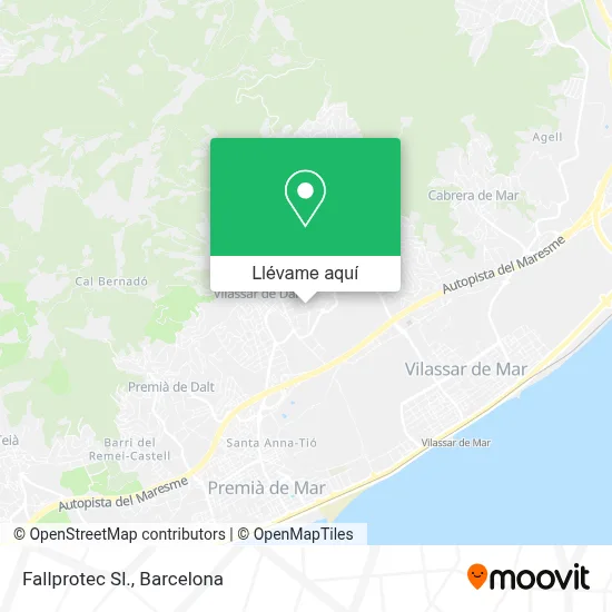 Mapa Fallprotec Sl.