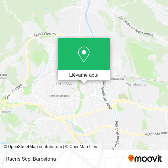 Mapa Racris Scp