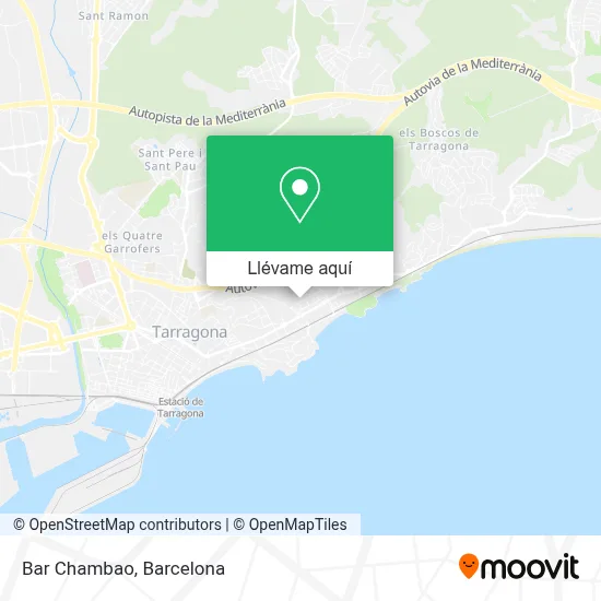 Mapa Bar Chambao
