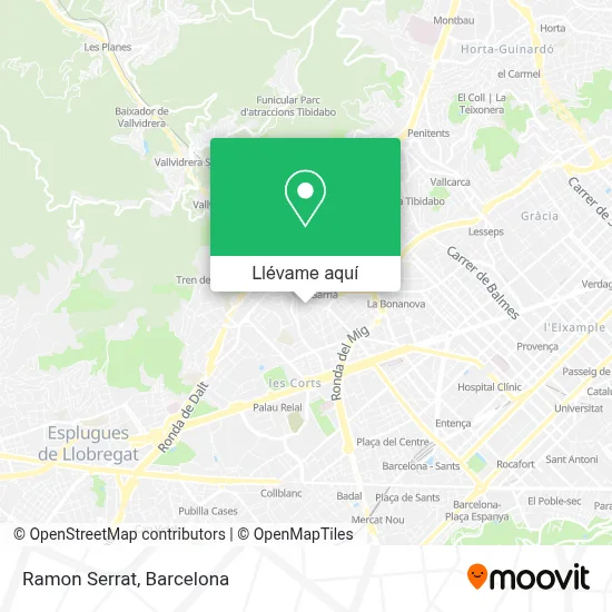 Mapa Ramon Serrat