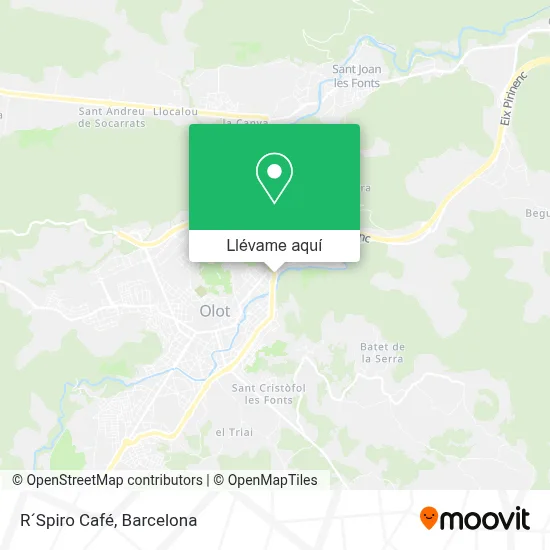 Mapa R´Spiro Café