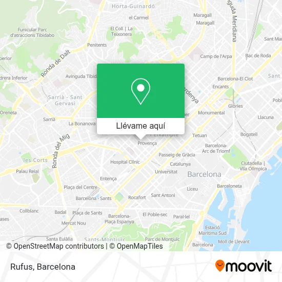 Mapa Rufus