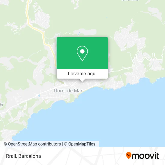 Mapa Rrall
