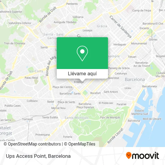 Mapa Ups Access Point