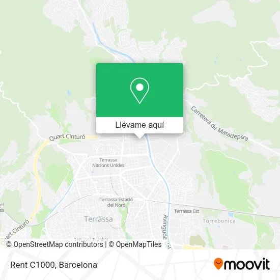 Mapa Rent C1000