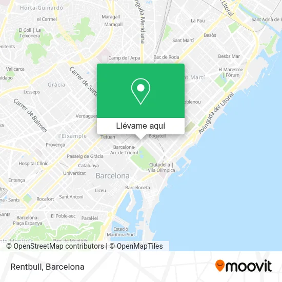 Mapa Rentbull