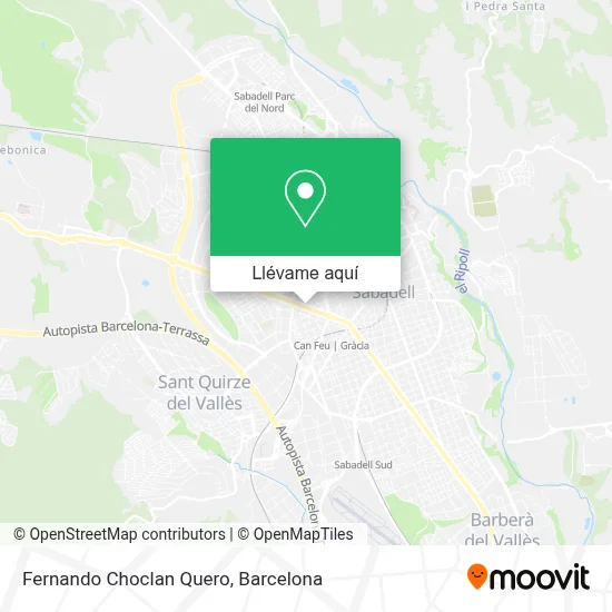 Mapa Fernando Choclan Quero