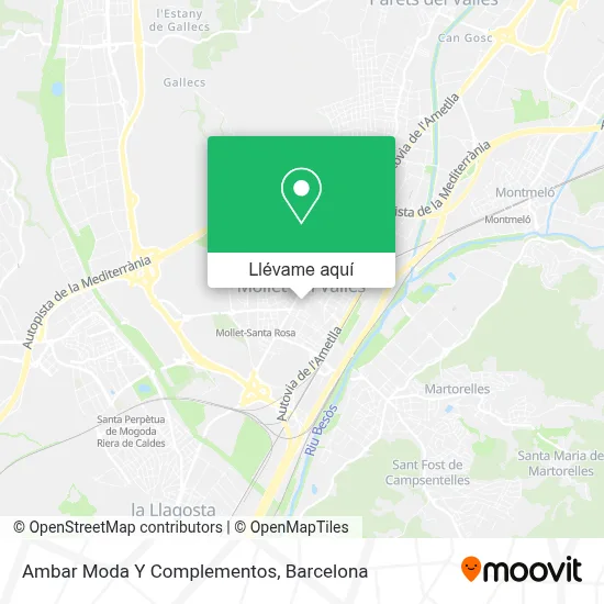 Mapa Ambar Moda Y Complementos