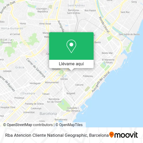 Mapa Rba Atencion Cliente National Geographic