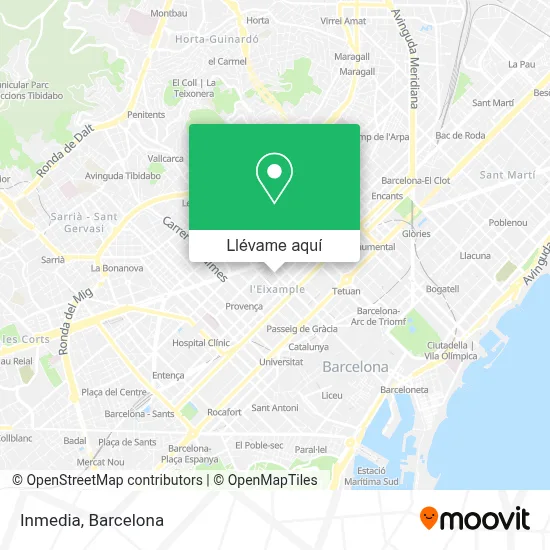 Mapa Inmedia