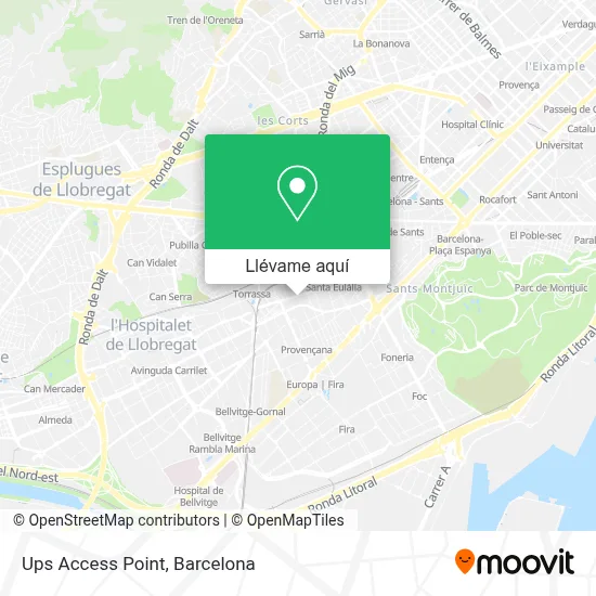 Mapa Ups Access Point