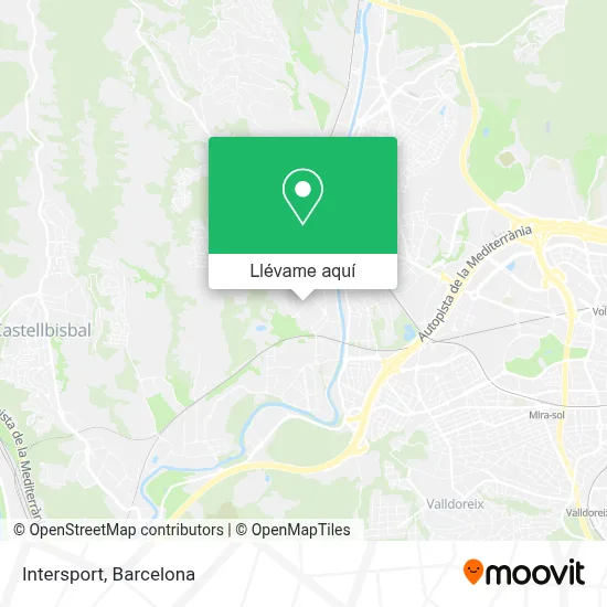 Mapa Intersport
