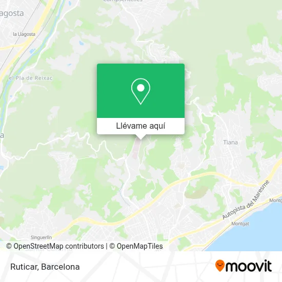 Mapa Ruticar