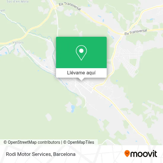 Mapa Rodi Motor Services