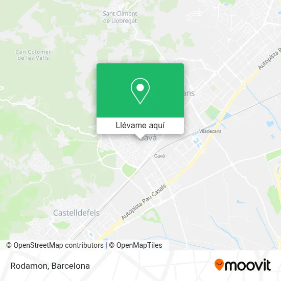 Mapa Rodamon