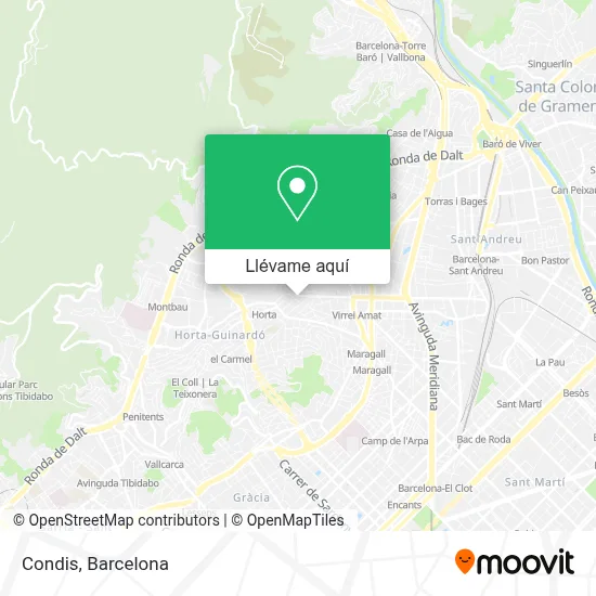 Mapa Condis