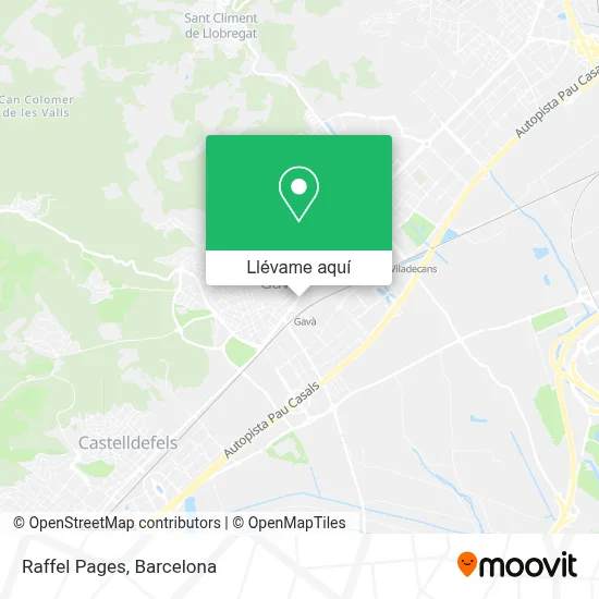 Mapa Raffel Pages
