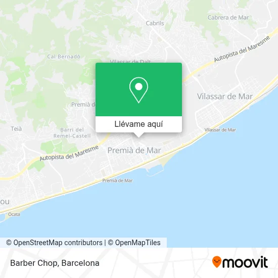 Mapa Barber Chop
