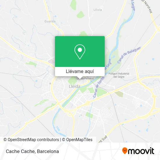 Mapa Cache Cache