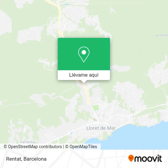 Mapa Rentat
