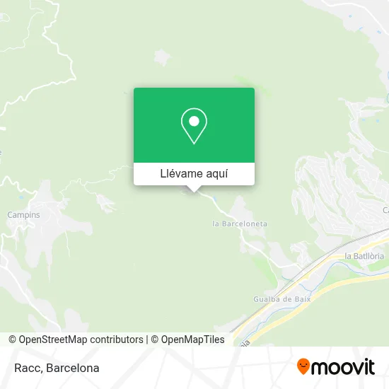 Mapa Racc