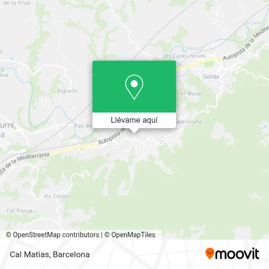 Mapa Cal Matias