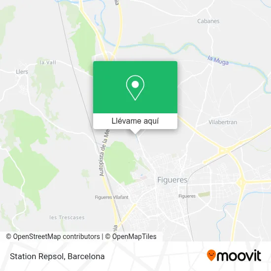 Mapa Station Repsol