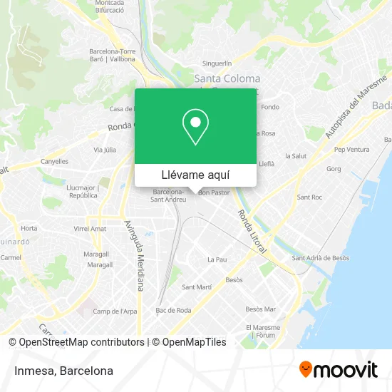 Mapa Inmesa