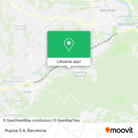 Mapa Rupisa S A
