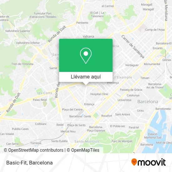Mapa Basic-Fit
