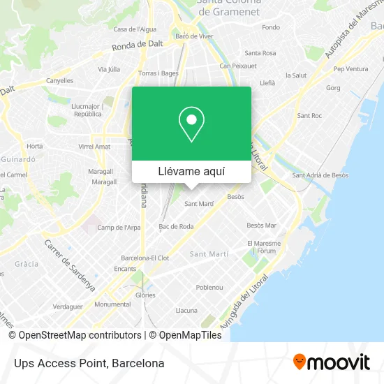 Mapa Ups Access Point