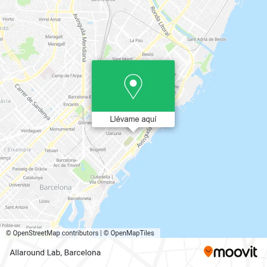 Mapa Allaround Lab