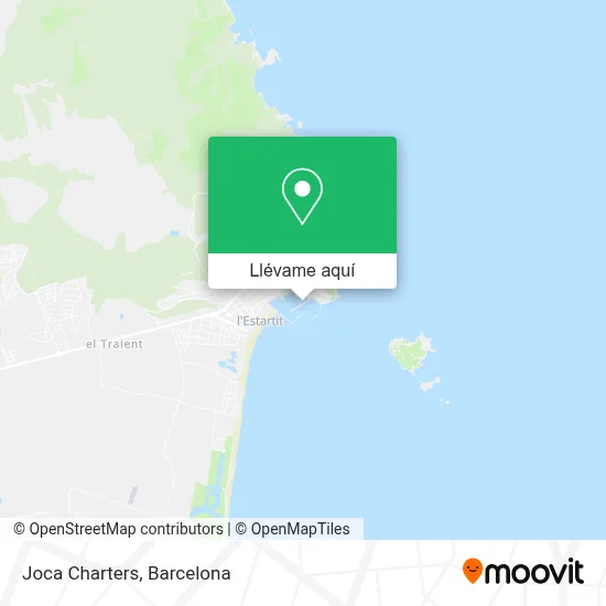 Mapa Joca Charters